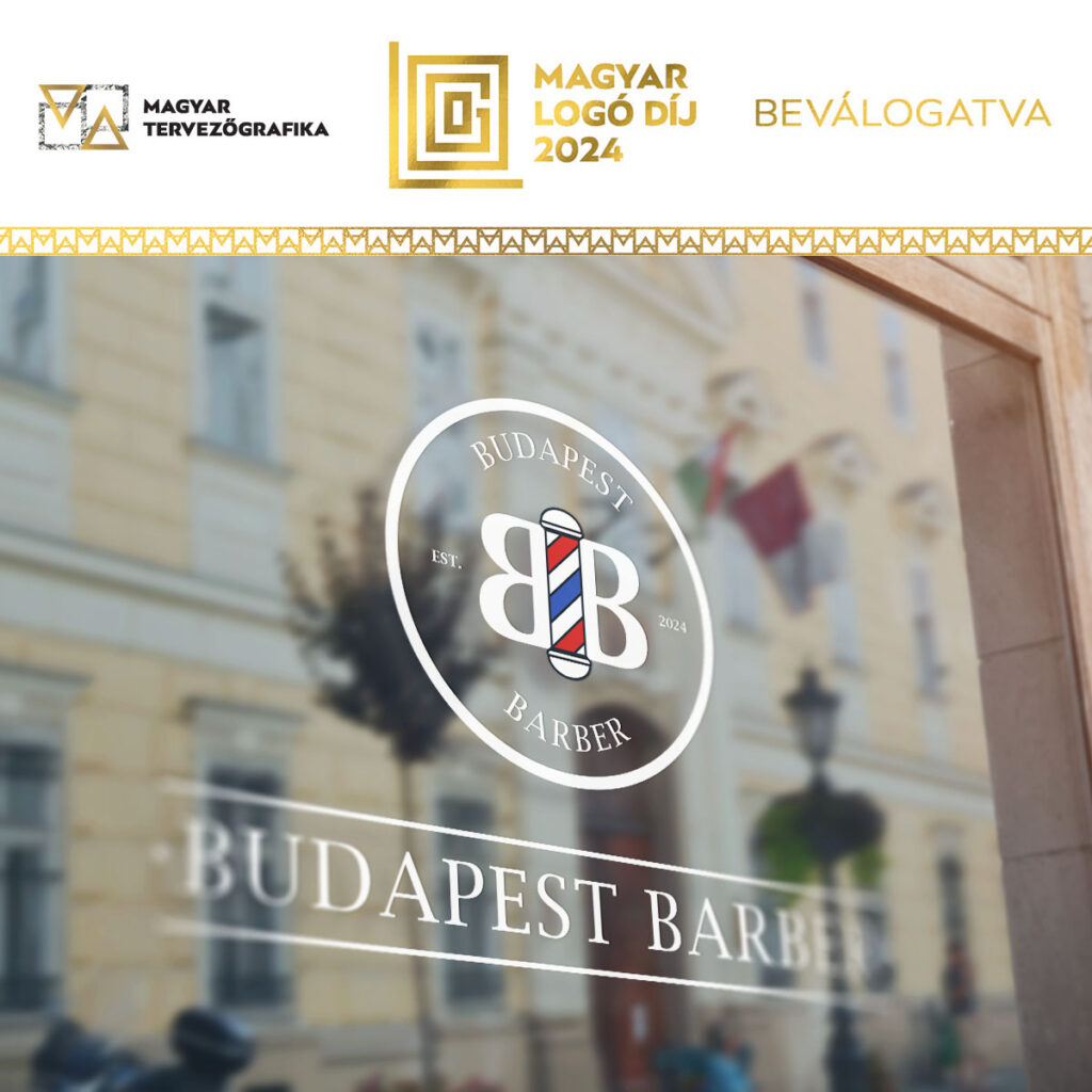 Budapest Barber Magyar logo dij palyazat 2024 post v1